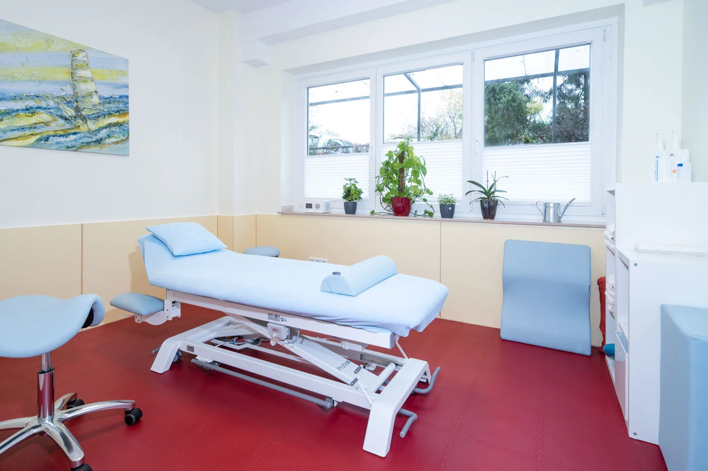 Praxis_27_11_22-Raum3kpl-2 Physiotherapiepraxis in Ratingen – Behandlungsraum 3